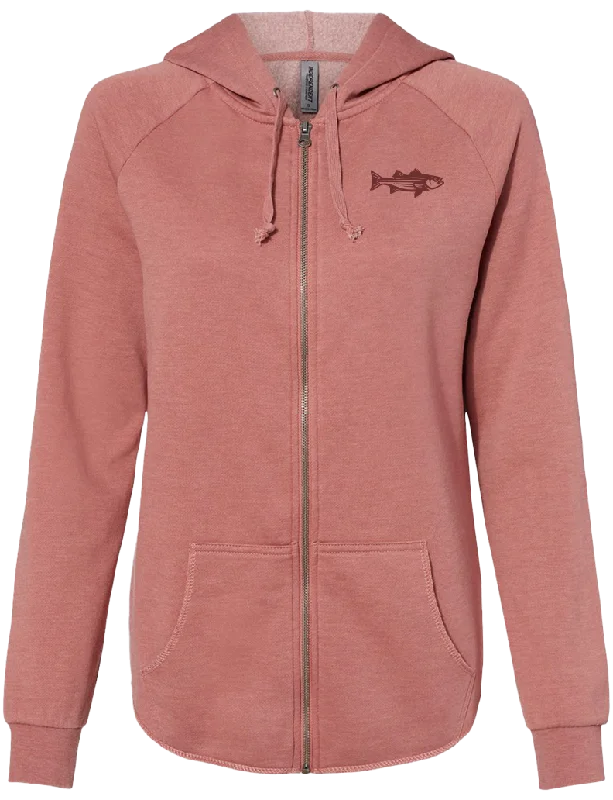 Ladies Full Zip Sweatshirt Long Hoodie Sweatshirt