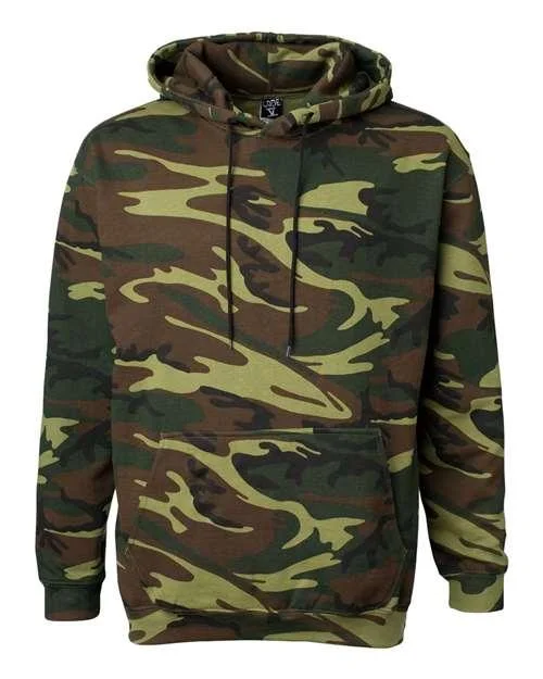 Code Five Camo Pullover Fleece Hoodie 3969 Casual Sweatshirts for Women