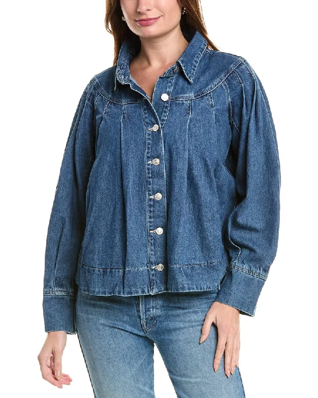 FATE Denim Jacket Fitted Women’s Blazer