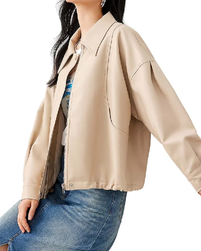 OUNIXUE Jacket Vintage Blazers for Women