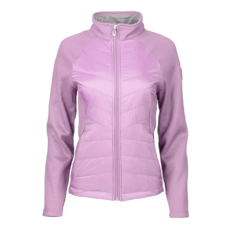 New Women's Spyder Nova Full-Zip Jacket - Lilac Size L MSP$149