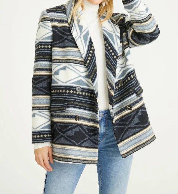 Blanch Southwestern Print Blazer In Multi Blazers for Women’s Wardrobe