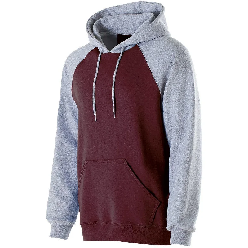 MAROON/ATHLETIC HEATHER