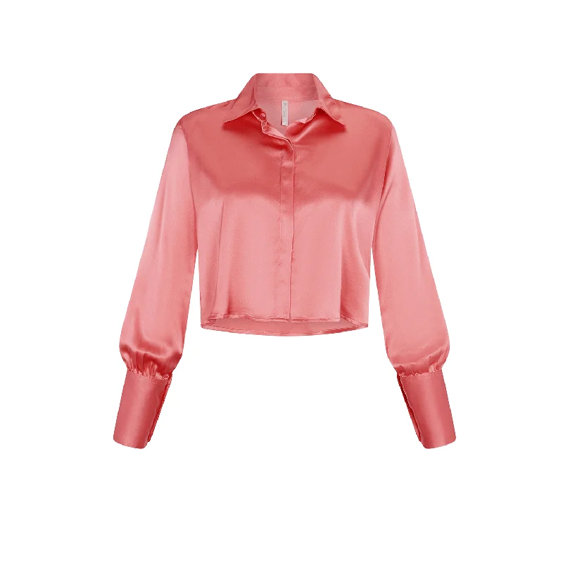 SHIRT SILK ELASTANE BARBIE 447