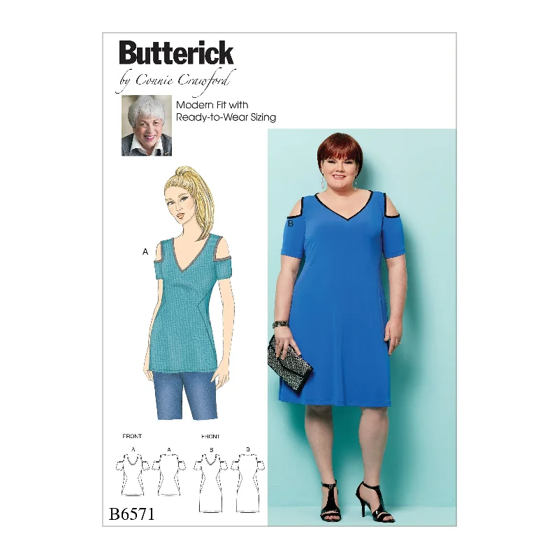 Ruffled floral dressesCLEARANCE • BUTTERICK PATTERN MISSES'/WOMEN'S TOP AND DRESS 6571 Ruffled floral dresses