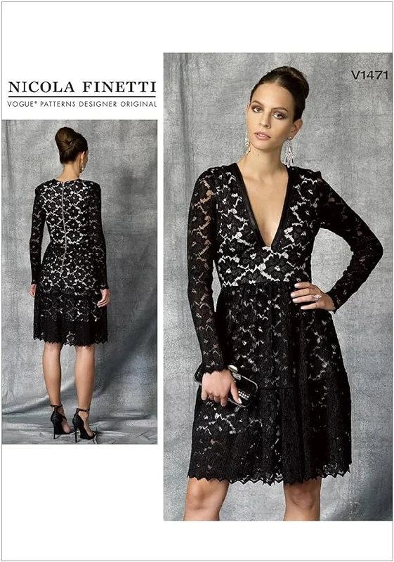 Casual floral dressesCLEARANCE • VOGUE PATTERN  MISSES' DRESS 1471 Casual floral dresses