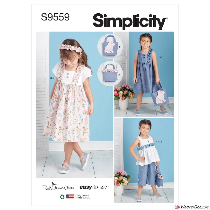 Zara floral dressesSimplicity Pattern S9559 Children's Dress, Top, Pants, Purses & Headband Zara floral dresses