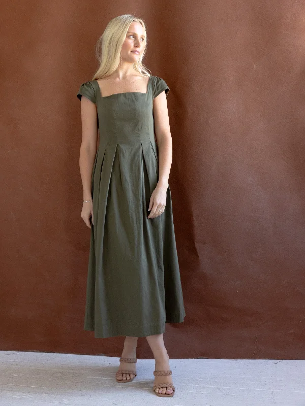 Sleeveless unclassified dressesChloe Dress - Olive Sleeveless unclassified dresses