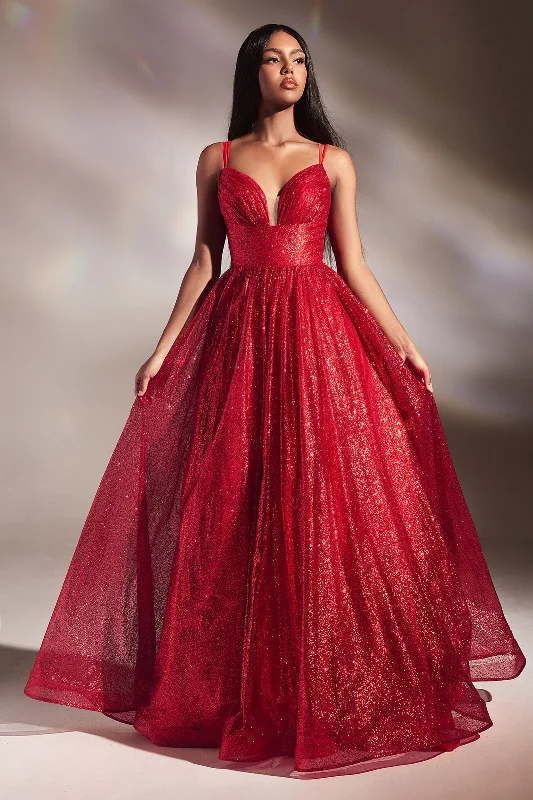 High-low unclassified dresses**Cinderella Divine's Enchanting Glittered Ball Gown for Unforgettable Occasions** High-low unclassified dresses