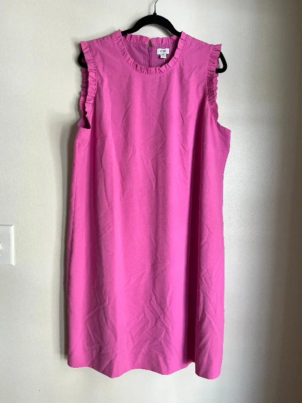 Trendy new unclassified dressesDress Work By J Crew In Pink, Size: 1x Trendy new unclassified dresses