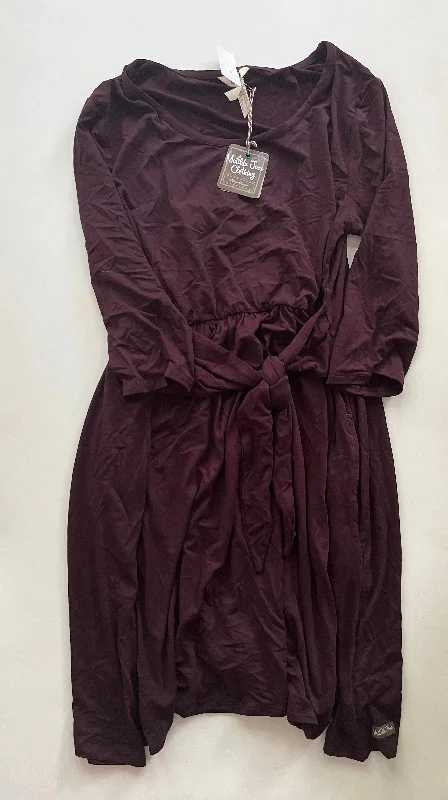 Casual chic unclassified dressesDress Work By Matilda Jane In Wine, Size: Xl Casual chic unclassified dresses