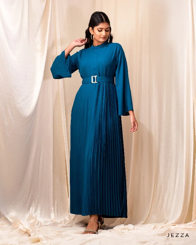 Designer unclassified dressesElegant Pleated Polyester Dress 52811 Designer unclassified dresses