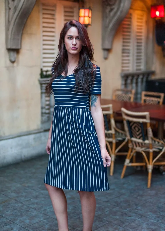 Navy Stripe