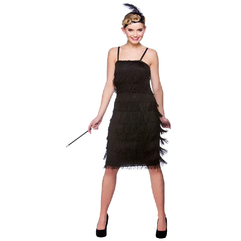 Color block unclassified dressesJazzy Black Flapper Costume Color block unclassified dresses