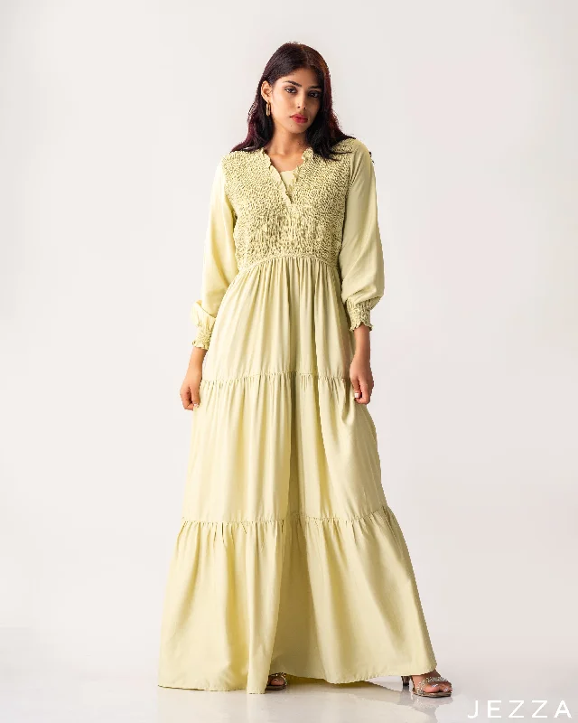 Embroidered unclassified dressesJEZZA Women's Modest Dress 48952 Embroidered unclassified dresses