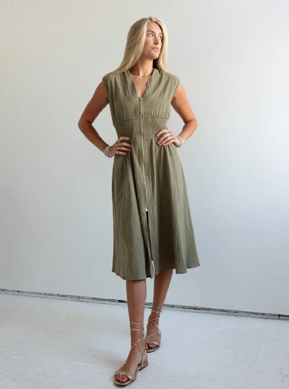 Fall unclassified dressesLayla Dress - Olive Fall unclassified dresses