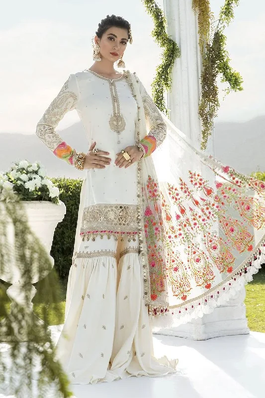 Lightweight unclassified dressesMaria b  White Rang E Bhara Lightweight unclassified dresses