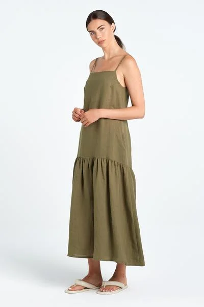 Luxury unclassified dressesNyne Sunset Dress - Olive Luxury unclassified dresses