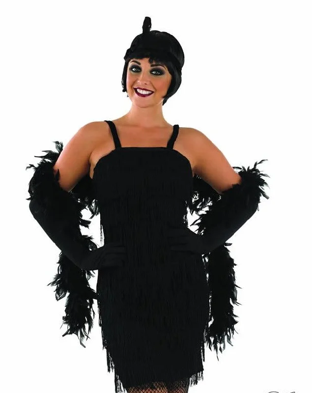 Breathable unclassified dressesRoaring 1920's Girl Black Flapper Costume Breathable unclassified dresses