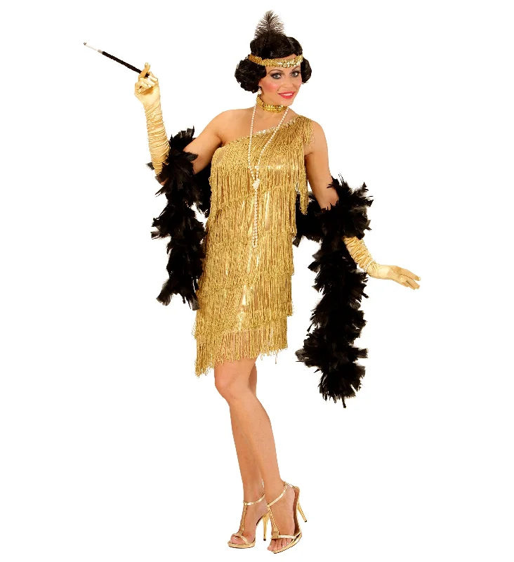 Formal unclassified dressesRoaring 20's Gold Flapper Costume Ladies Formal unclassified dresses