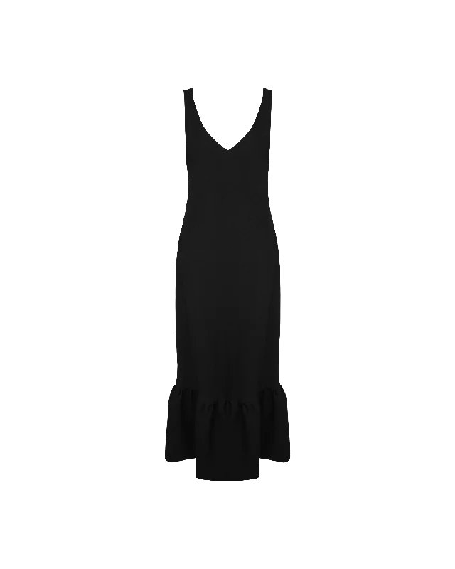 Wrap unclassified dressesROBIN PUFF DRESS BLACK Wrap unclassified dresses