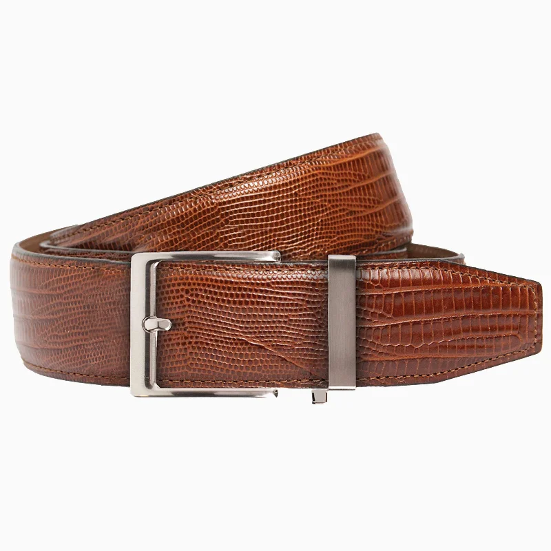 Denim unclassified dressesLizard Brown Dress Ratchet Belt 1.575" Strap [40mm] Denim unclassified dresses