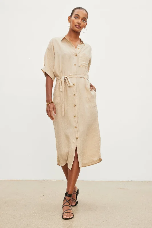 Travel unclassified dressesSANDRA LINEN DRESS Travel unclassified dresses