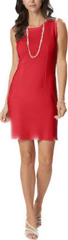 Festival unclassified dressesSonia Milano Knit Sleeveless Sheath Dress; Red Festival unclassified dresses