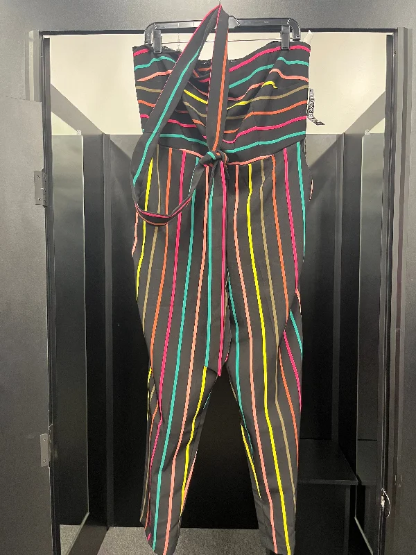 Women's unclassified dressesStriped Jumpsuit New York And Co, Size L Women's unclassified dresses