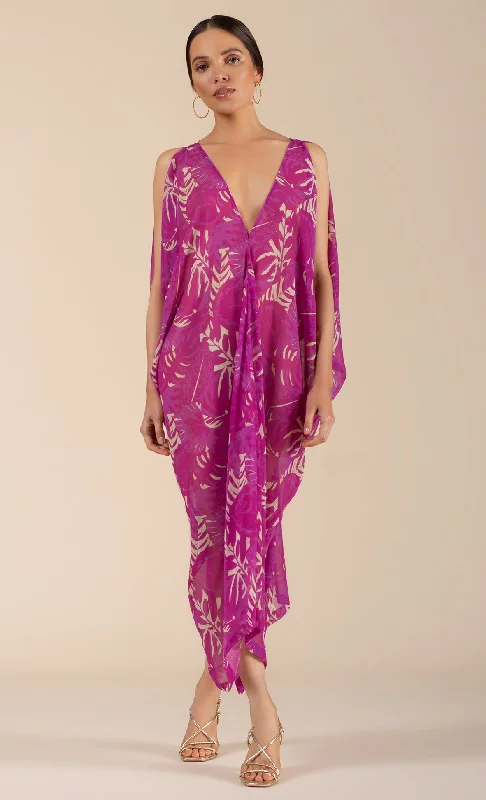 Halter unclassified dressesMAYA KAFTAN DRESS BERRY Halter unclassified dresses