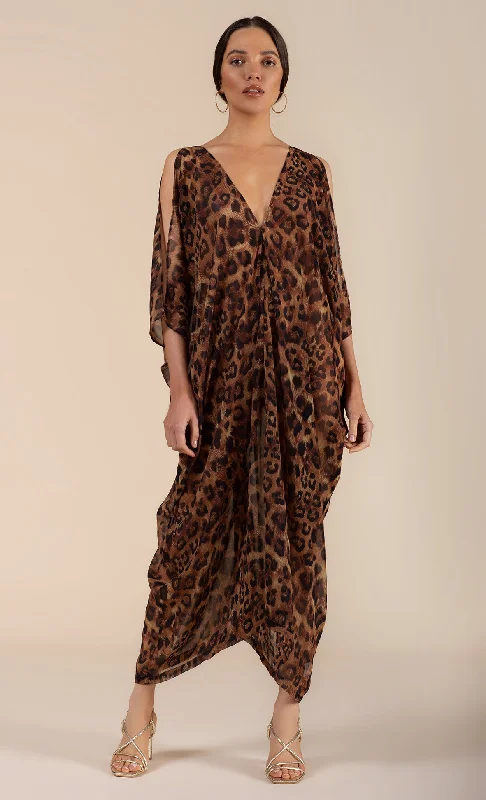 Petite unclassified dressesMAYA KAFTAN DRESS LEOPARD Petite unclassified dresses