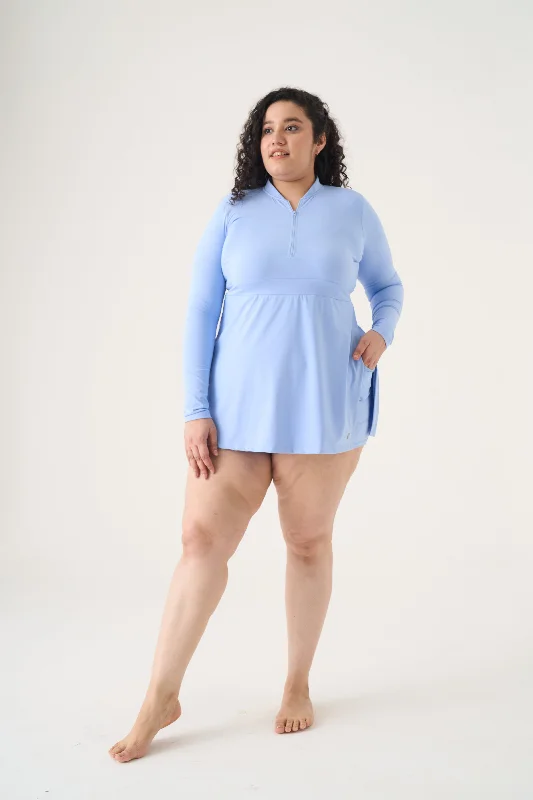 Bright color unclassified dressesSurfside Swim Dress: Blue Bright color unclassified dresses