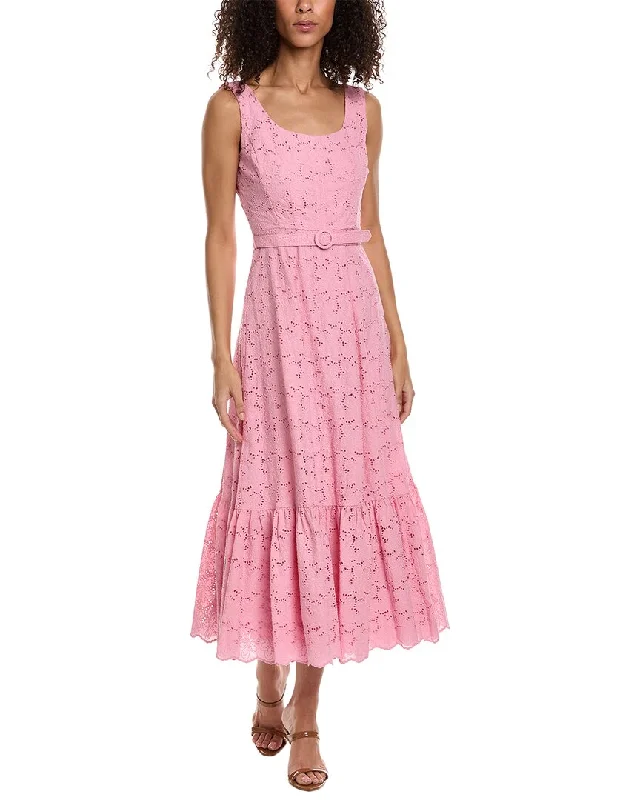 Taylor Eyelet Maxi Dress Tulle Maxi Skirt